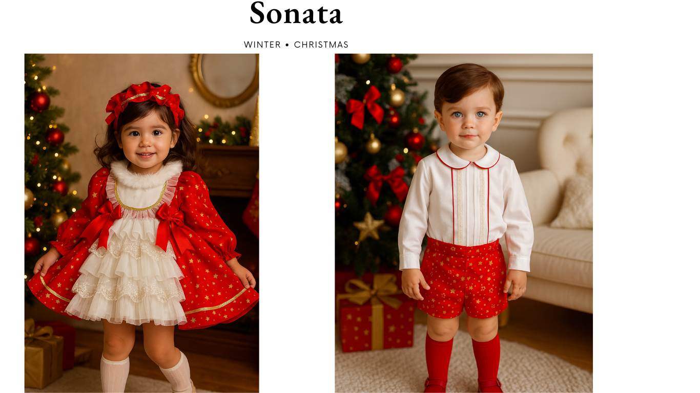 CHRISTMAS DRESSES AND BOYS SUITS