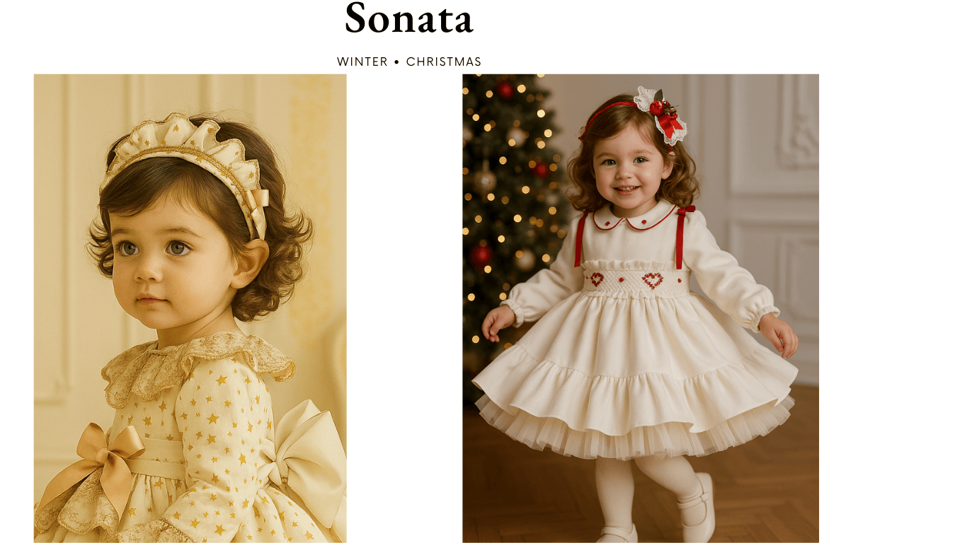 sonata Christmas luxury dresses