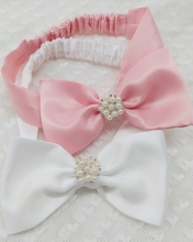 ELASTIC HEADBOWS WITH PEARLS
