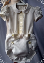 Conjunto bebe beige