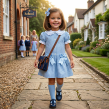 VESTIDO VICHI CELESTE CO26-02