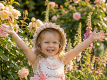 VE26-11 CAPOTA DE PAJA FLORES