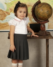 FALDA GRIS TABLEADA| CO24-06