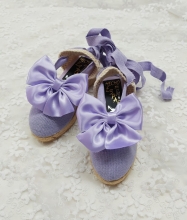 ALPARGATA LILAC + LAZO LILAC VERANO | VE21-31