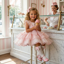 VE26-23 DRESS PINK GELATO